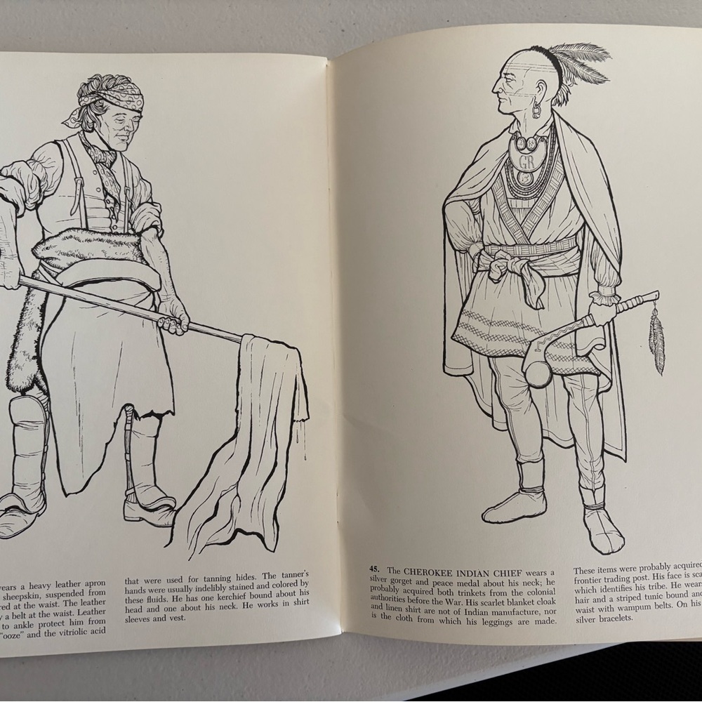 Two Historical Coloring Books - Picture 6 of 14